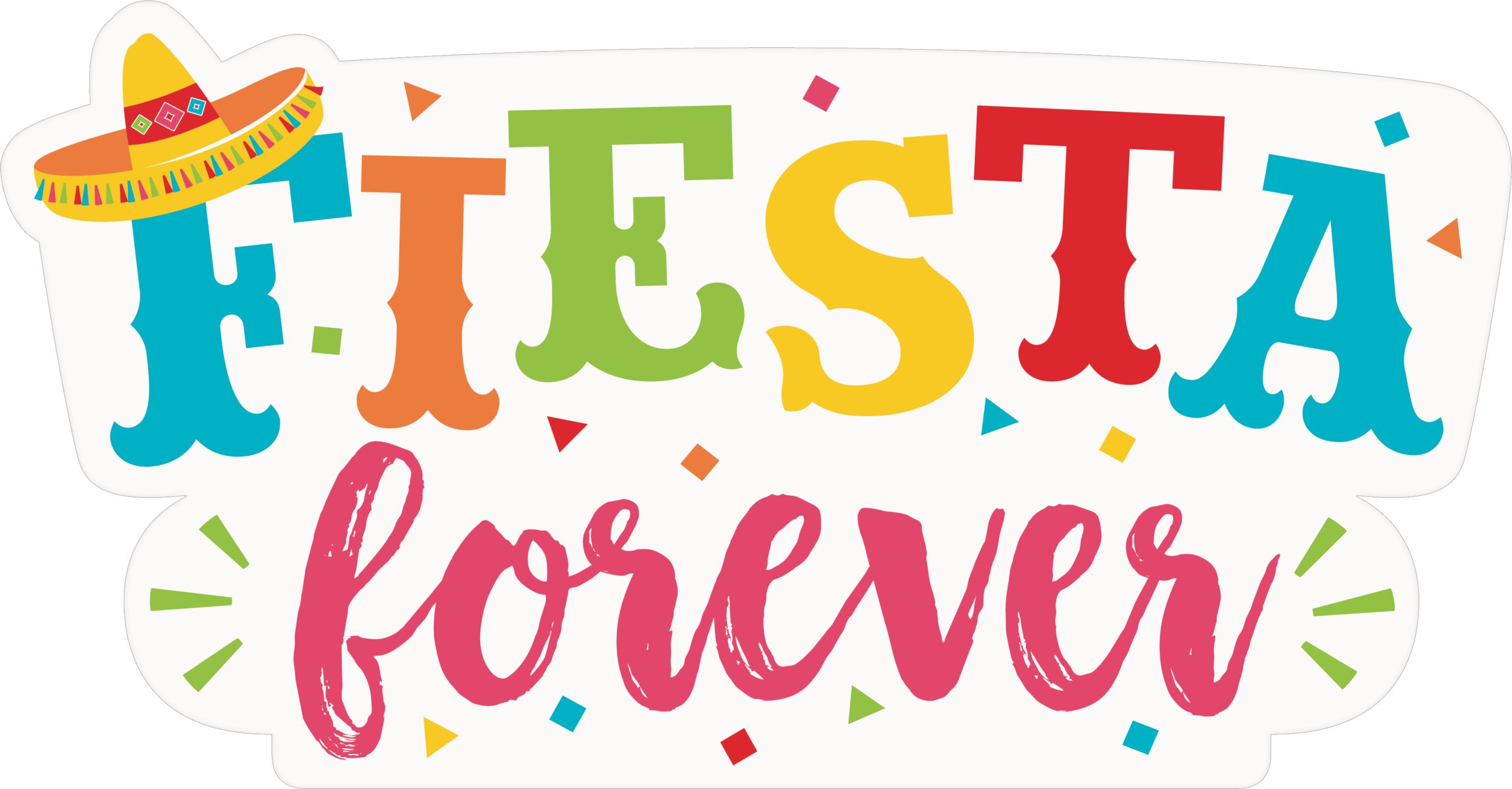 Fiesta Time Cutouts, 30-pc Front_Flat