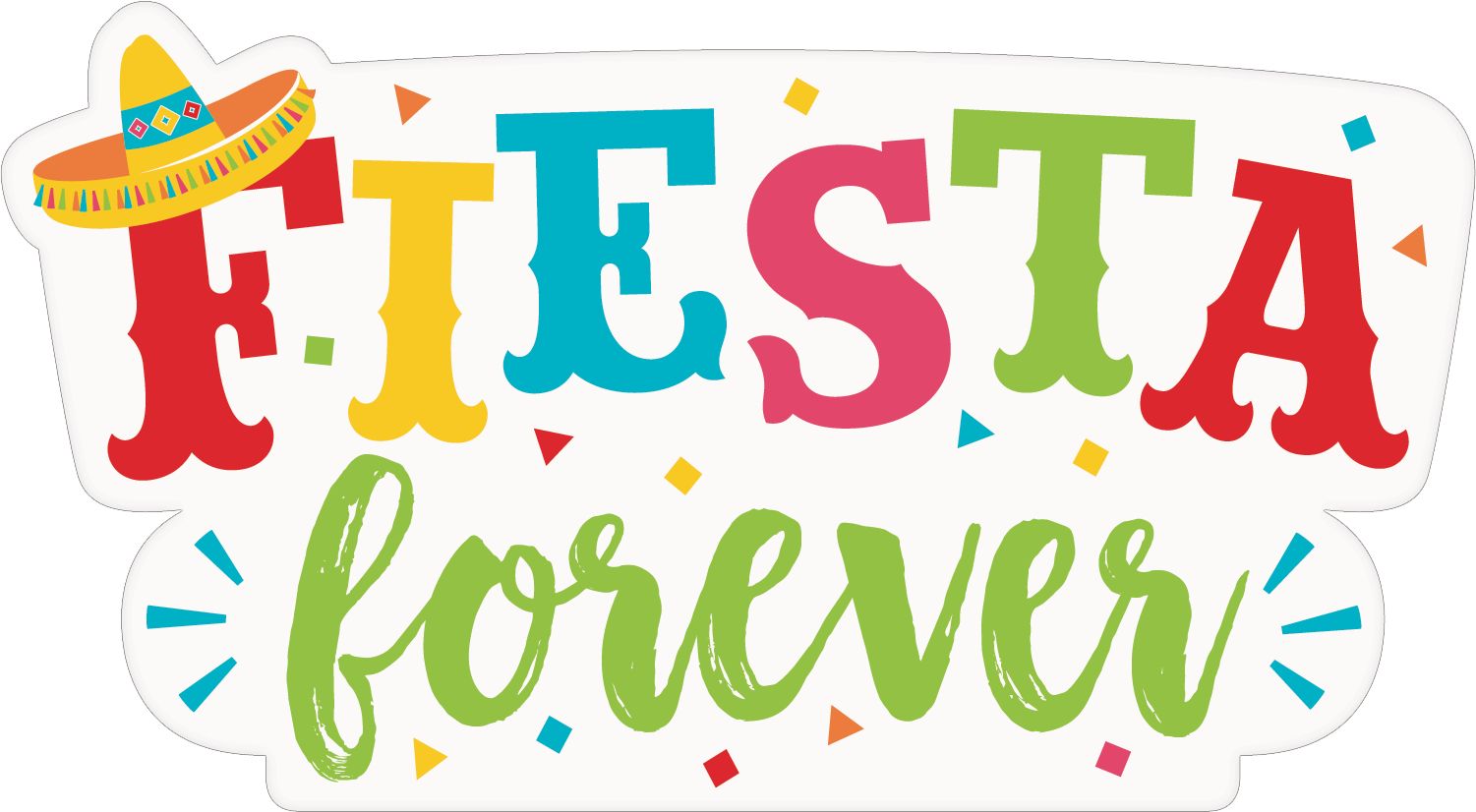 Fiesta Time Cutouts, 30-pc Front_Flat