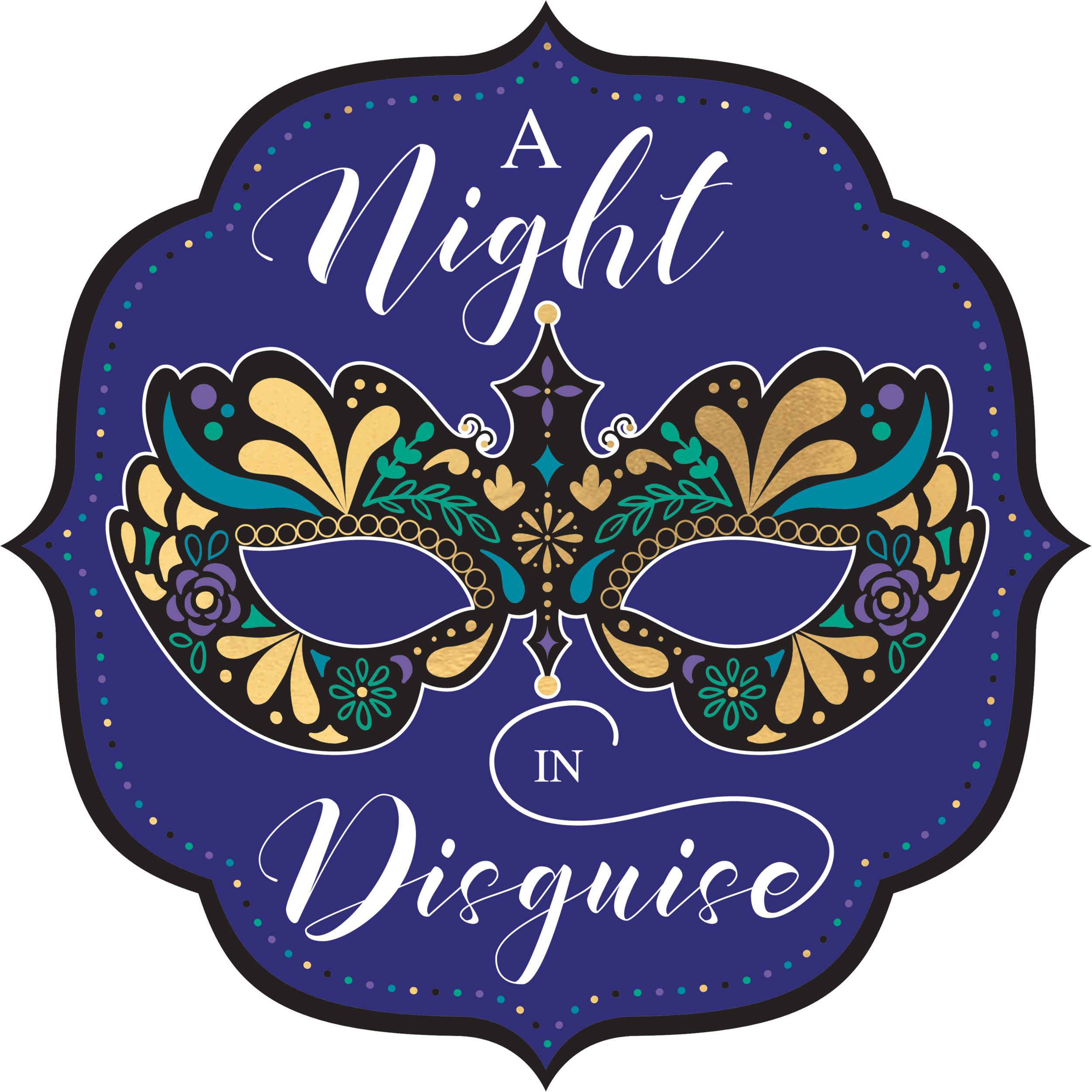 A Night in Disguise Masquerade Cutouts, 12-pc Front_Flat