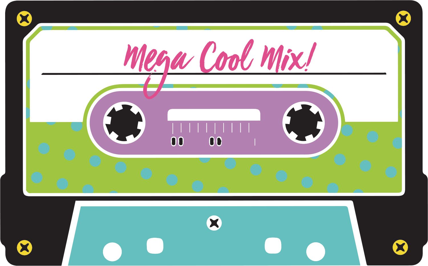 Awesome 80s Cutouts, 30-pc Front_Flat