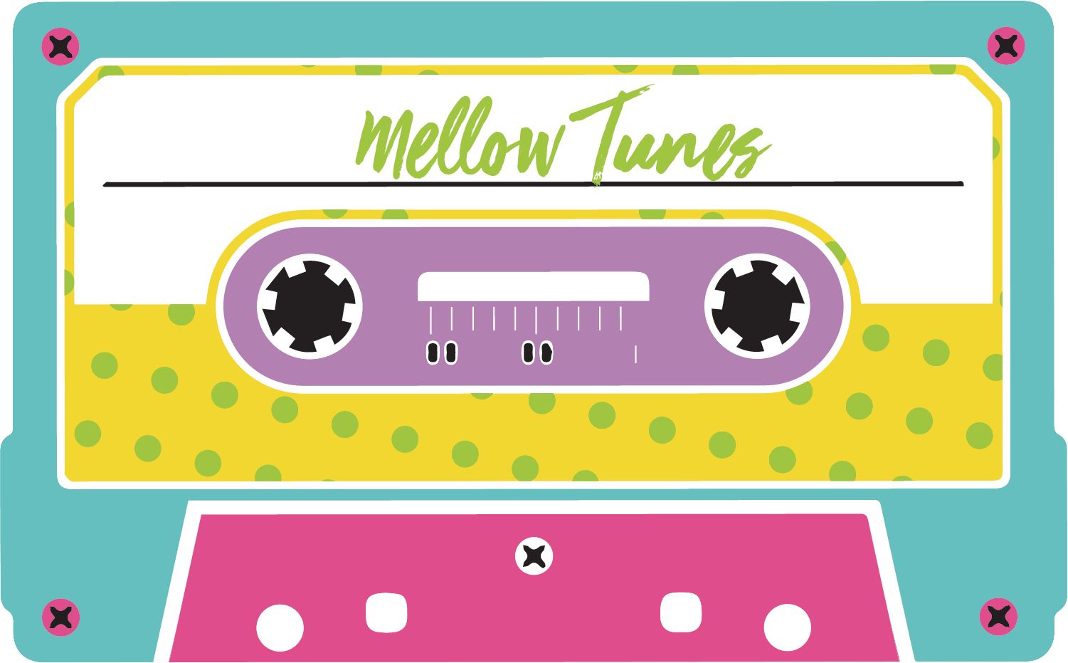 Awesome 80s Cutouts, 30-pc Front_Flat