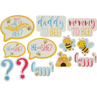 Little Honey Bee Cutouts, 12-pc Front_Flat