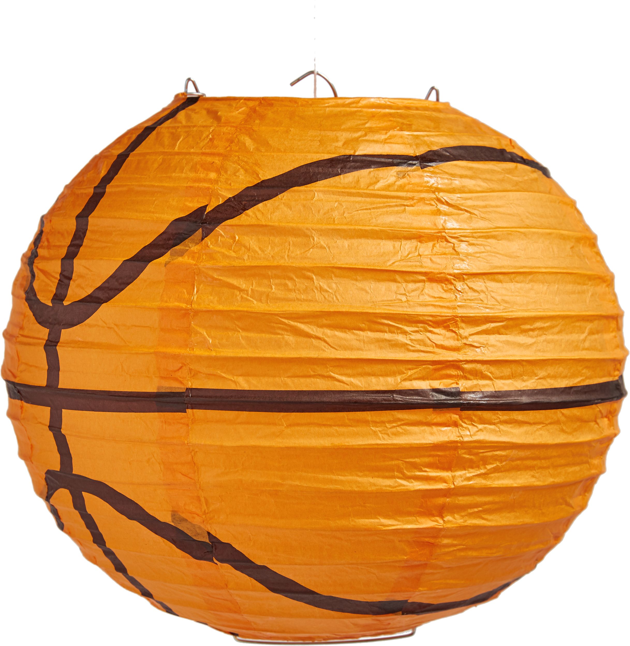 Lanternes en papier, ballon de basketball, paq. 3 Front_Angled_Left