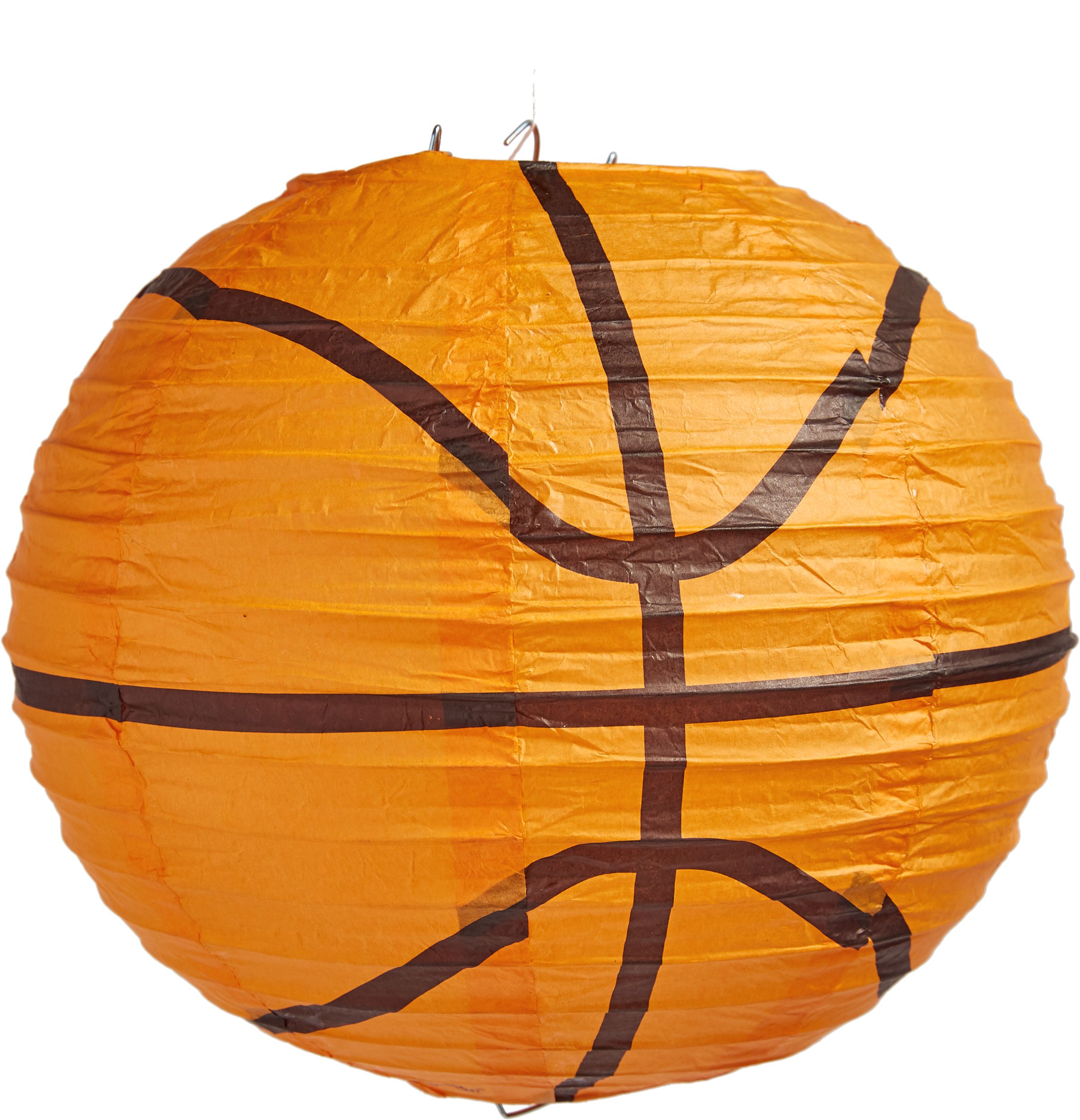 Lanternes en papier, ballon de basketball, paq. 3 Front_Flat