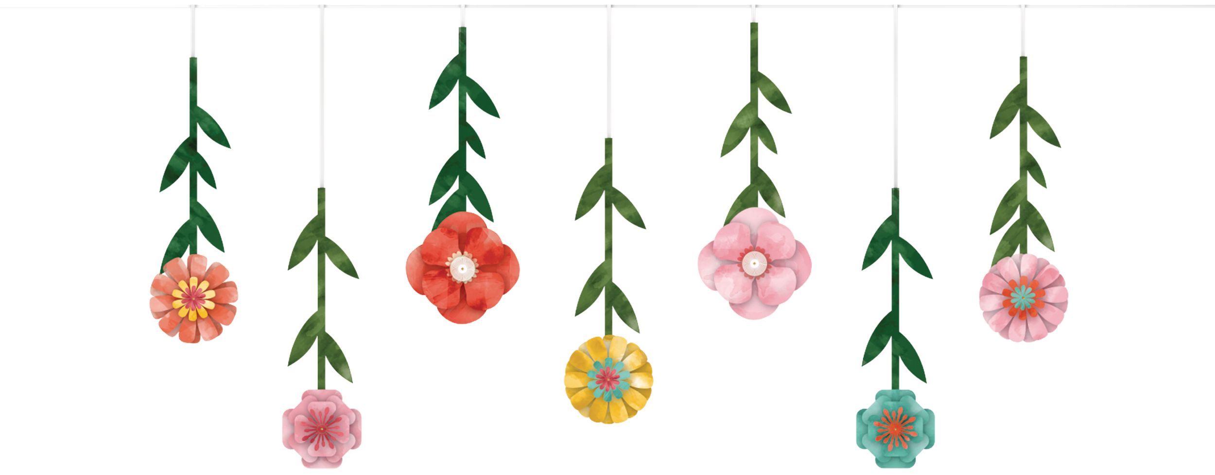 Bright Floral Garland Front_Flat