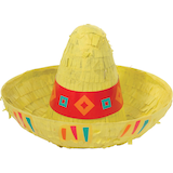 Mini-décoration de pinata, sombrero Front_Elevated