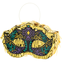 Décoration de mini-masque de mascarade pinata Front_Angled_Right