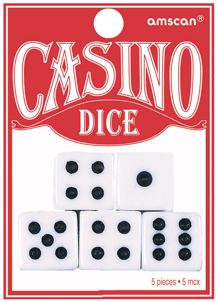 Roll The Dice Casino Bar Decorating Kit 29pc