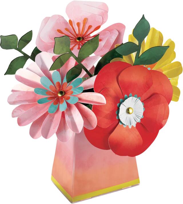 Bright Floral Centrepiece Front_Angled_Right