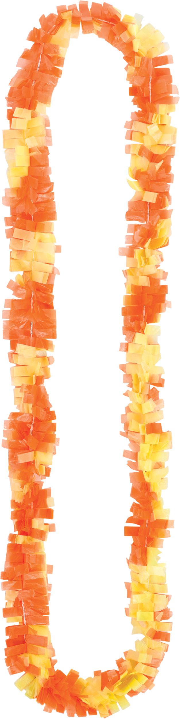 Two-Tone Leis, Pink, Yellow & Blue, 3-pk Front_Flat