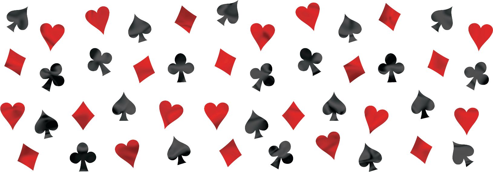 Confettis Lancer de dés du casino Overhead_Flat