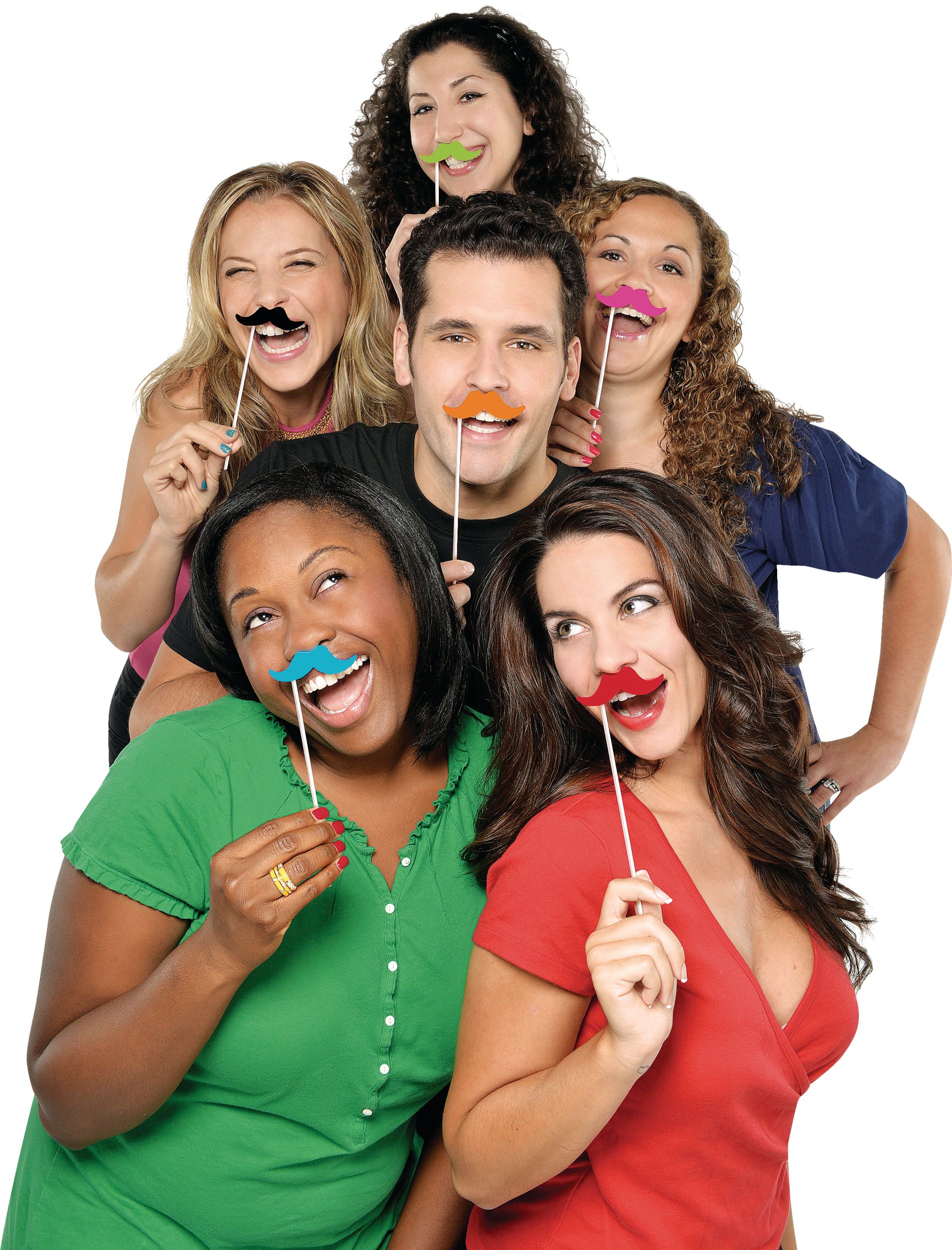 Moustache Photo Props, 6-pk Front_Flat