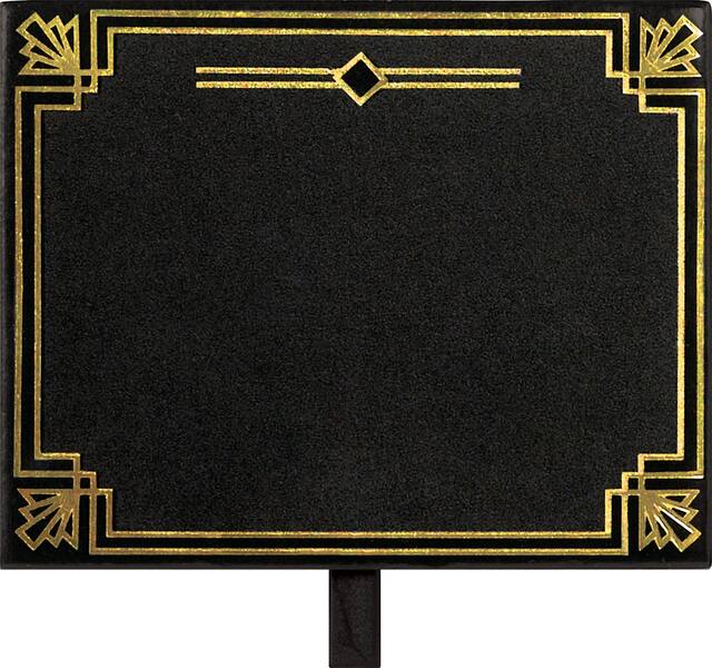 Hollywood Chalkboard Clips, 8-pk Front_Flat