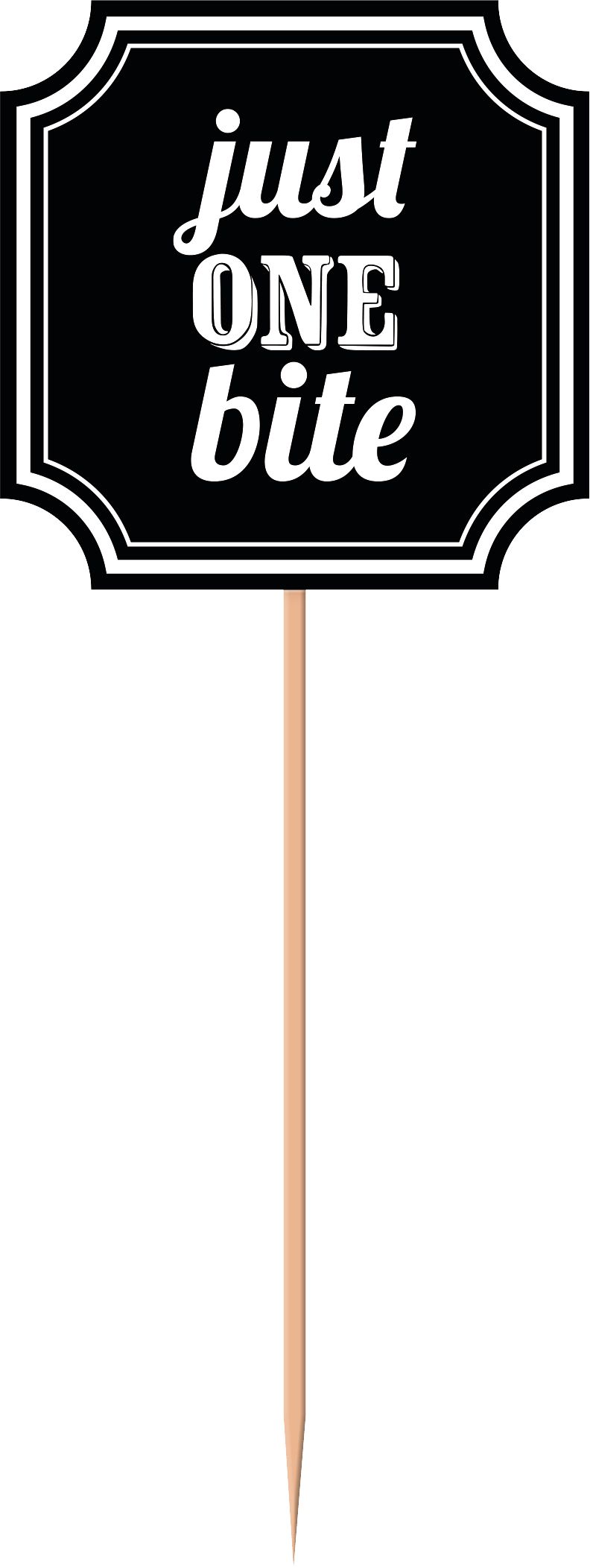 Eat & Enjoy Buffet Table Decorating Kit, 12-pc Front_Flat