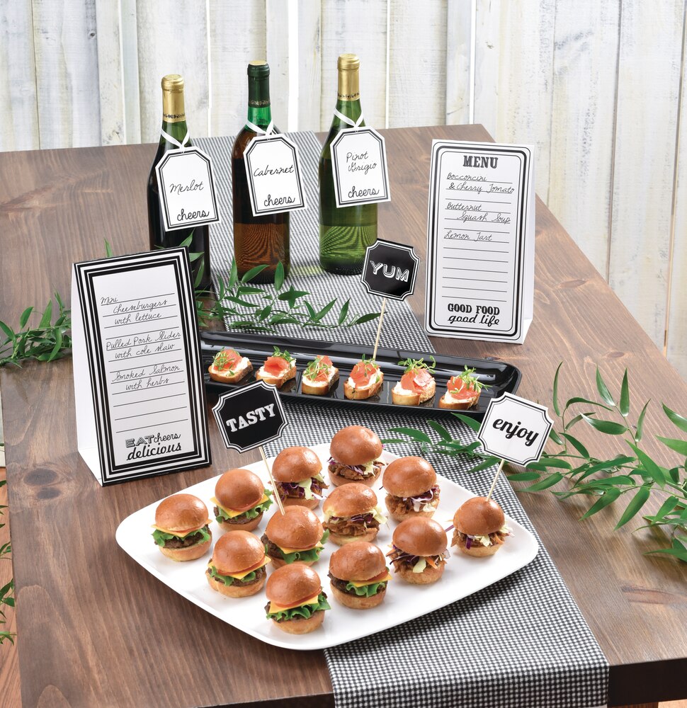 Eat & Enjoy Buffet Table Decorating Kit, 12pc Party City