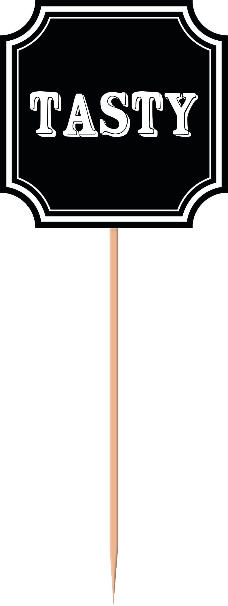 Eat & Enjoy Buffet Table Decorating Kit, 12-pc Front_Flat