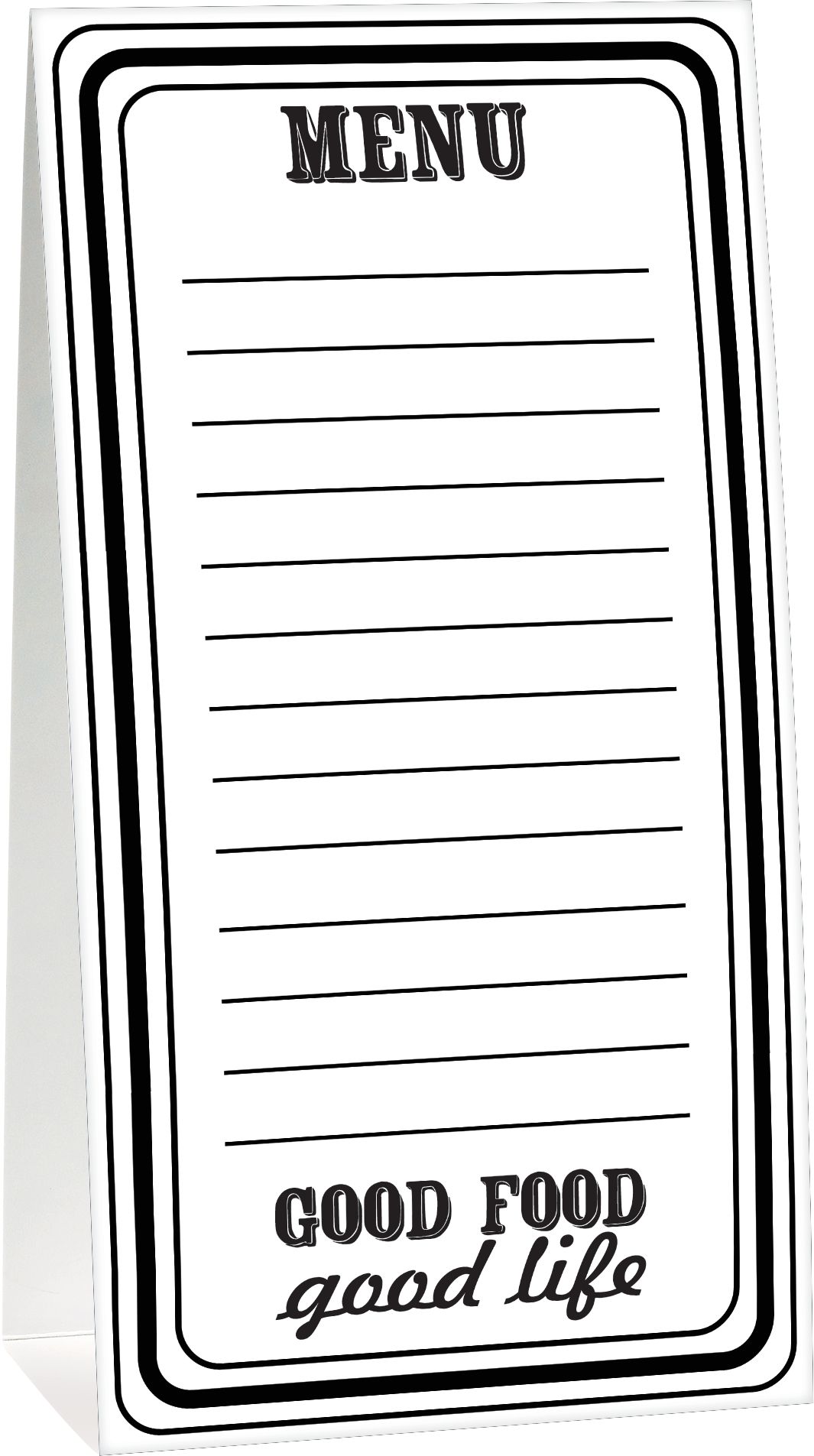 Eat & Enjoy Buffet Table Decorating Kit, 12-pc Front_Angled_Right