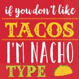I'm Nacho Type Beverage Napkins, 16-pk Overhead_Flat