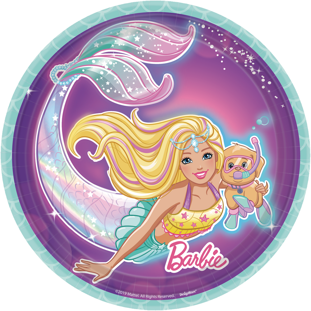 MATTEL Barbie sirène bulles magiques pas cher 