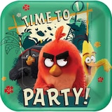 Angry Birds 2 Dessert Plates, 8-pc Overhead_Flat