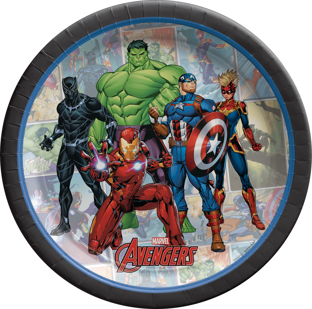 Serviettes de table pour fête d'anniversaire, Marvel Powers Unite, paq. 16