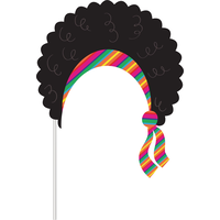 "Can You Dig It" Plastic Scene Setter Background Decoration with Photo Booth Props, Multi-Coloured, 65-in, 13-pk, for Halloween/Retro/Vintage Party Front_Flat