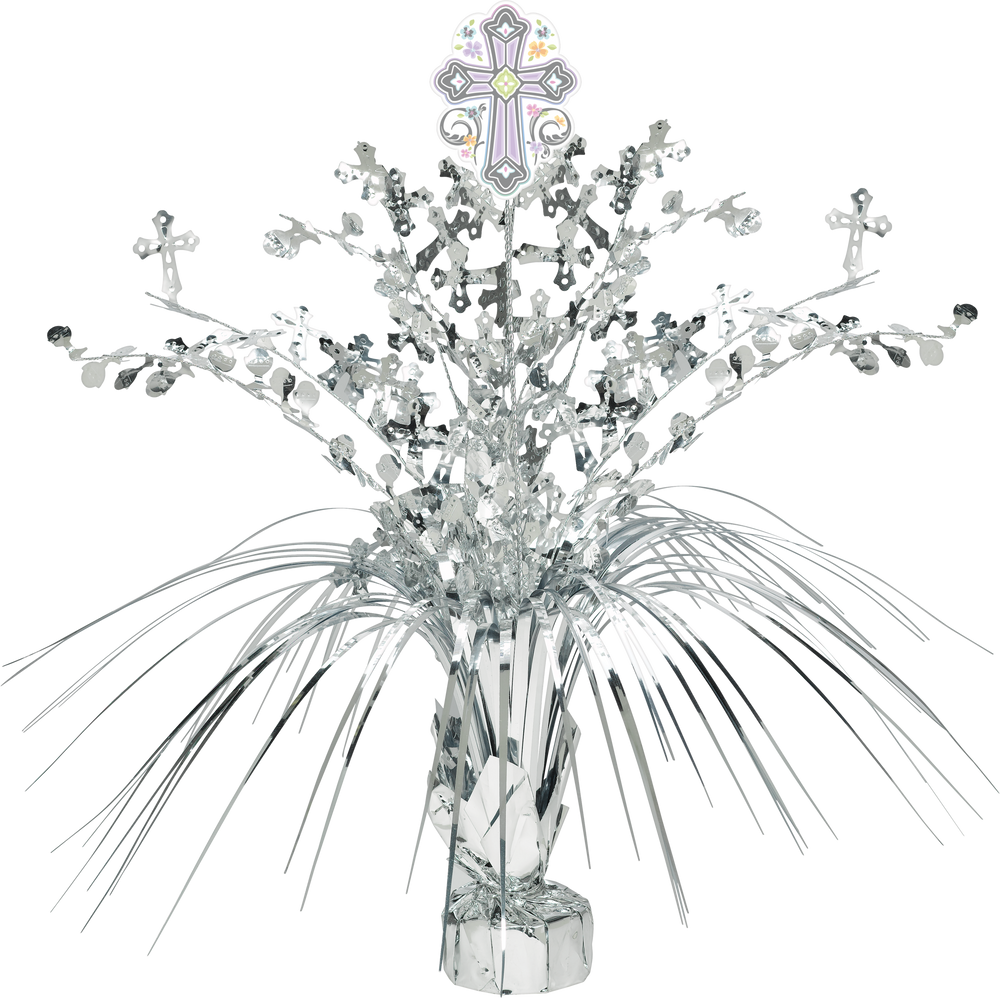 Silver Religious Spray Centerpiece | Canadian Tire