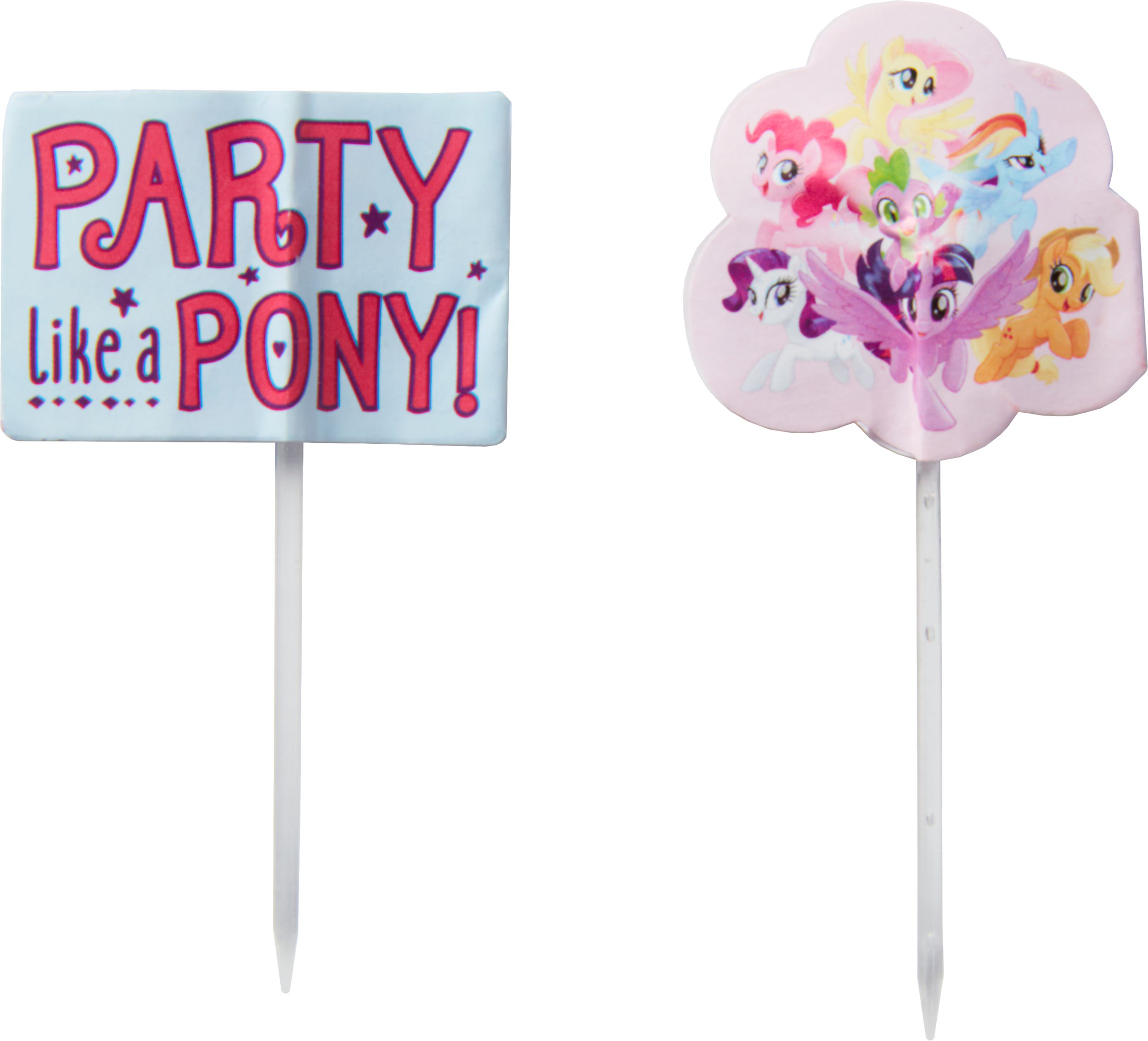 My Little Pony Birthday Cupcake Decorating Kit, 48-pc Front_Flat