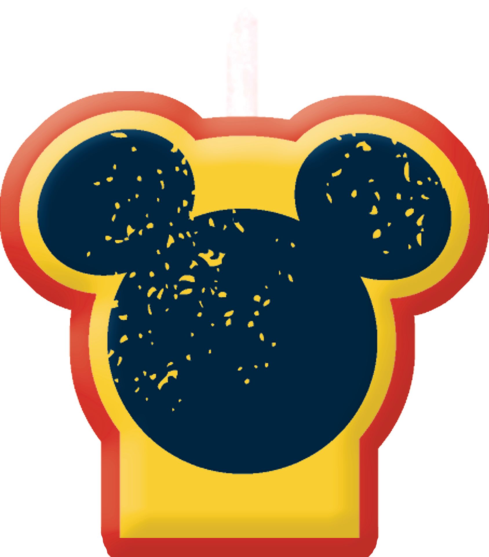 Disney Mickey Mouse Birthday Candles, 4-pc Front_Flat