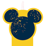 Disney Mickey Mouse Birthday Candles, 4-pc Front_Flat