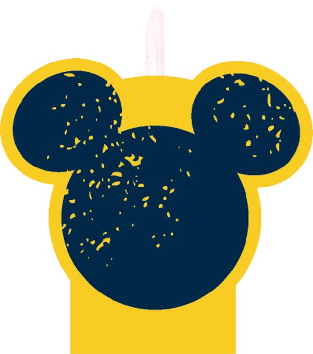 Disney Mickey Mouse Birthday Candles, 4-pc Front_Flat