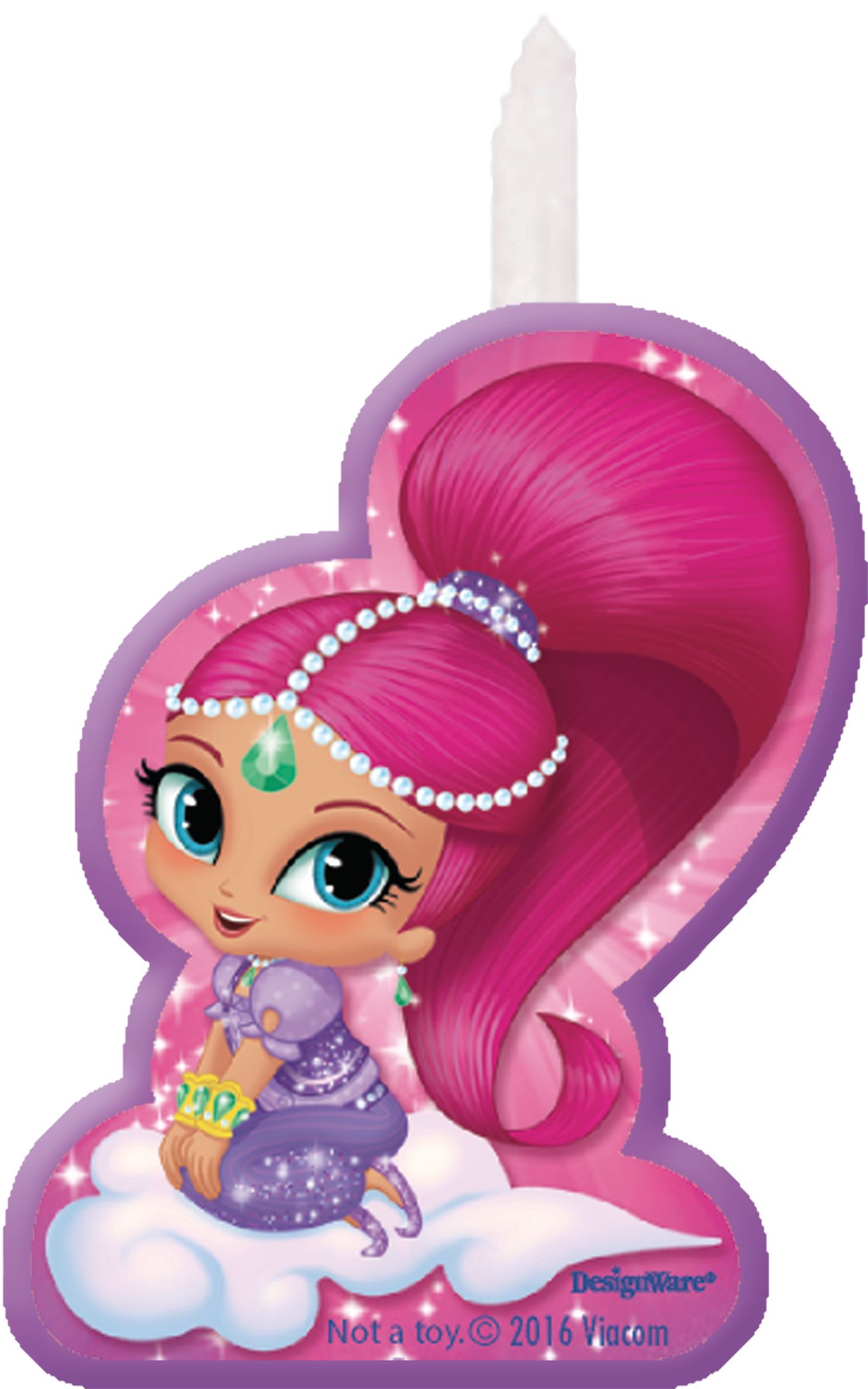 Shimmer and Shine Birthday Candles, 4-pc Front_Flat