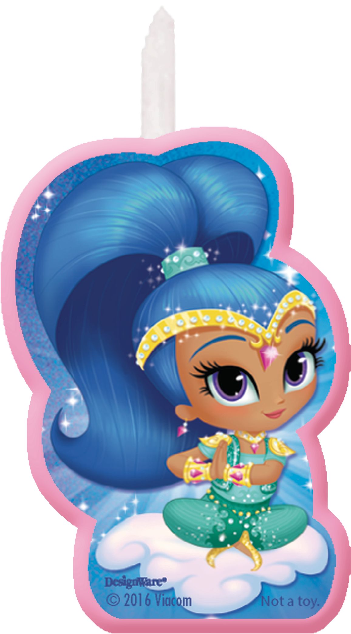 Shimmer and Shine Birthday Candles, 4-pc Front_Flat