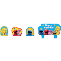 Sesame Street Birthday Candles, 4-pc Front_Flat