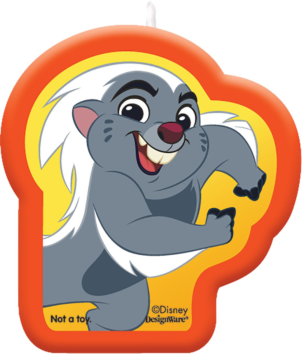 Disney Lion Guard Birthday Candles, 4-pc Front_Flat