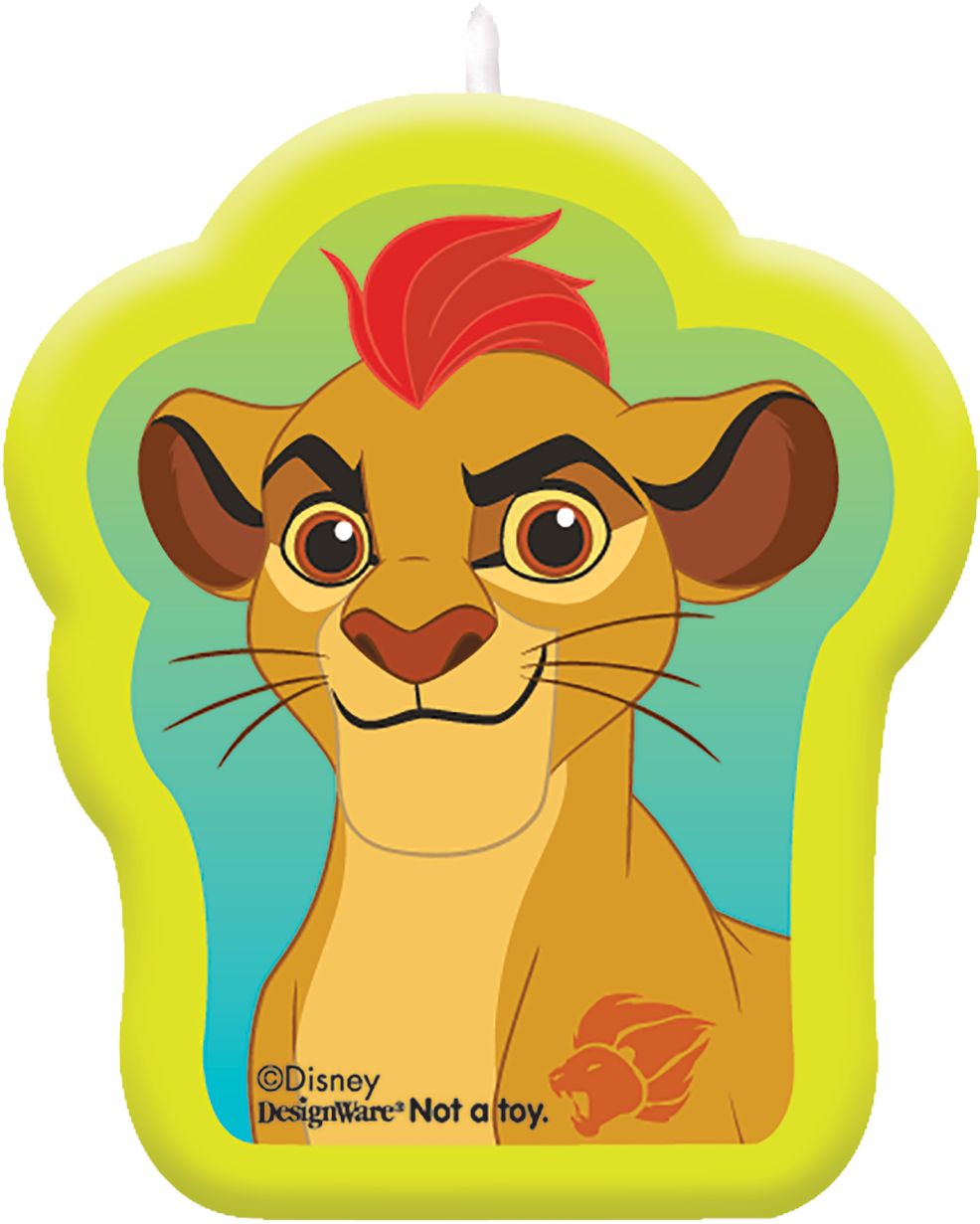 Disney Lion Guard Birthday Candles, 4-pc Front_Flat
