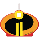 Disney Incredibles 2 Birthday Candle Front_Flat