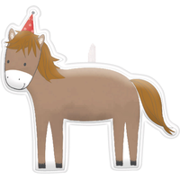 Friendly Farm Animal Shaped Birthday Candles, 4-pc Front_Flat