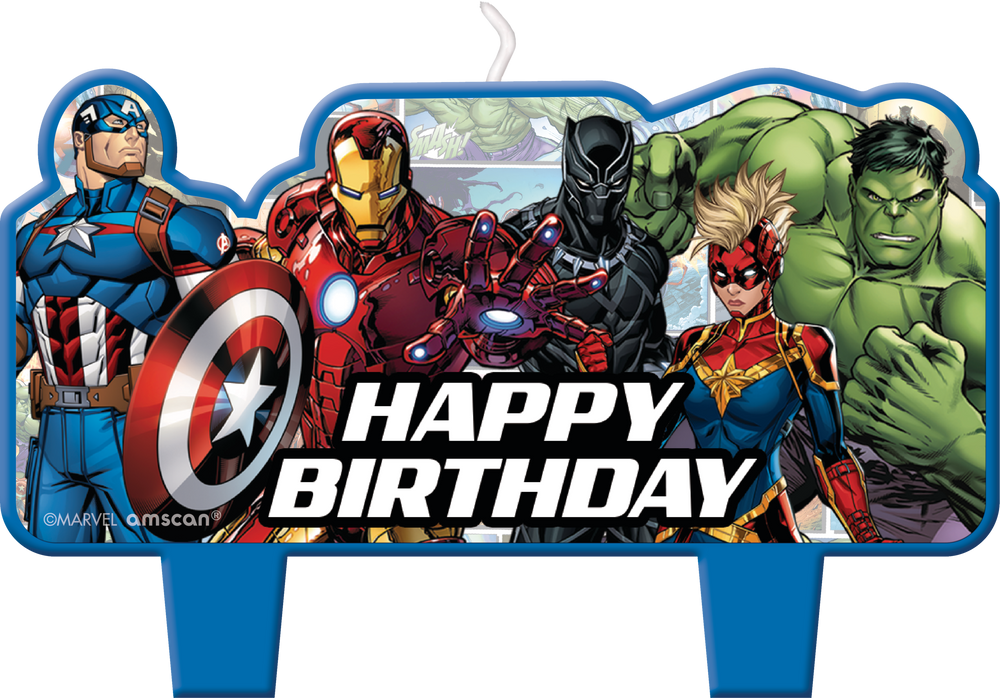 Bougies D Anniversaire Marvel Powers Unite Paq 4 Canadian Tire