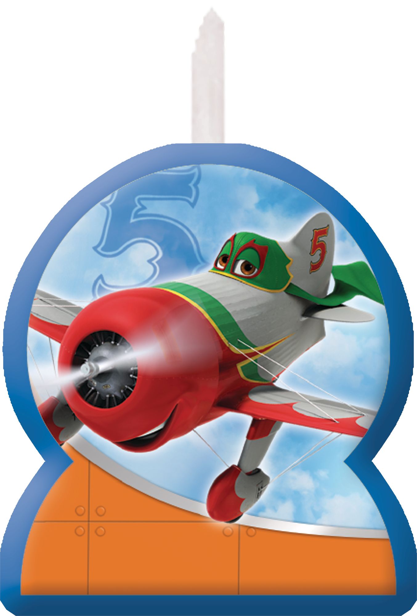 Disney Planes Birthday Candles, 4-pc Front_Flat