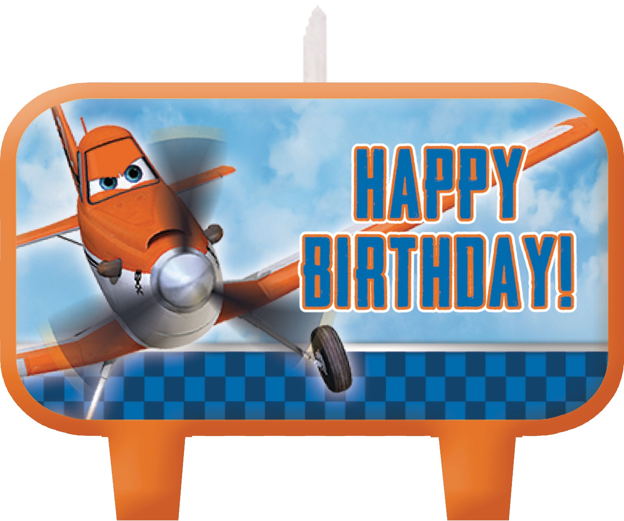 Disney Planes Birthday Candles, 4-pc Front_Flat