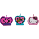 Hello Kitty Rainbow Birthday Candles, 4-pc Front_Flat