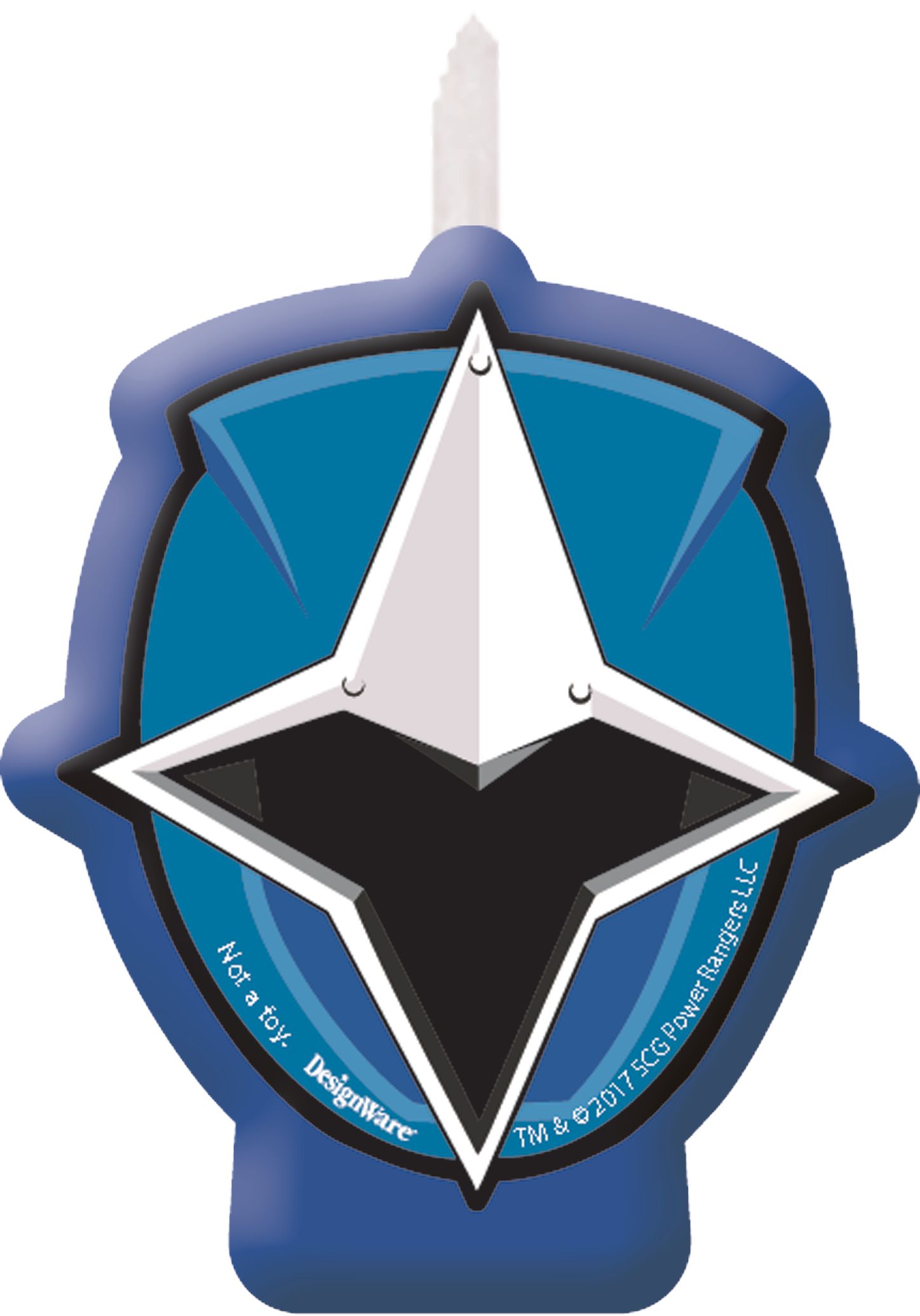 Power Rangers Ninja Steel Birthday Candles, Blue/Pink/Red/Yellow, 4-pc Front_Flat