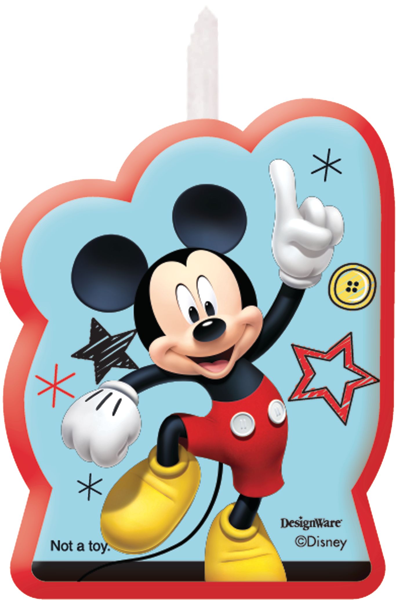 Disney Mickey Mouse and Friends Birthday Candles, 4-pc Front_Flat