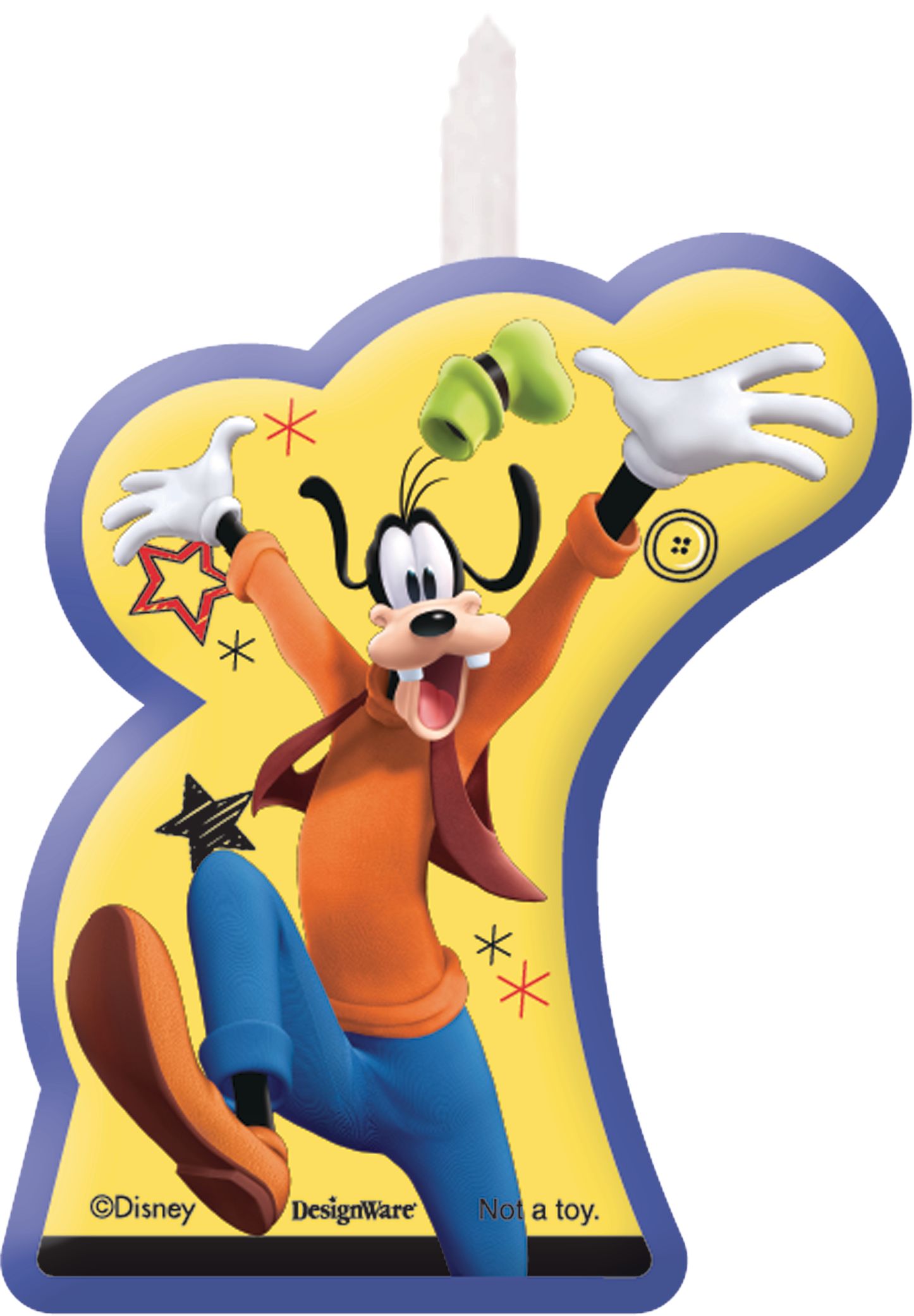 Disney Mickey Mouse and Friends Birthday Candles, 4-pc Front_Flat