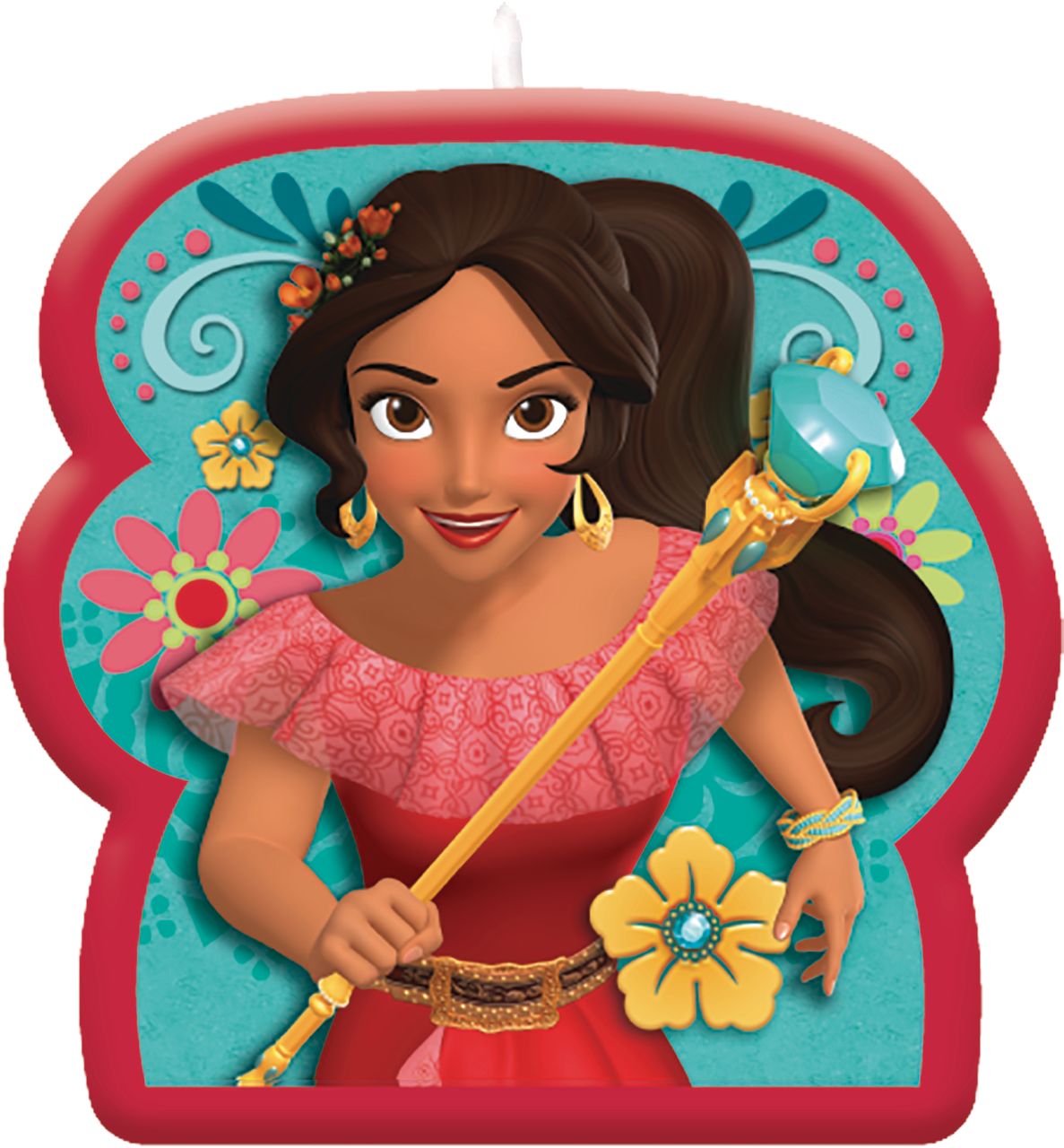Disney Elena of Avalor Birthday Candles, 4-pc Front_Flat