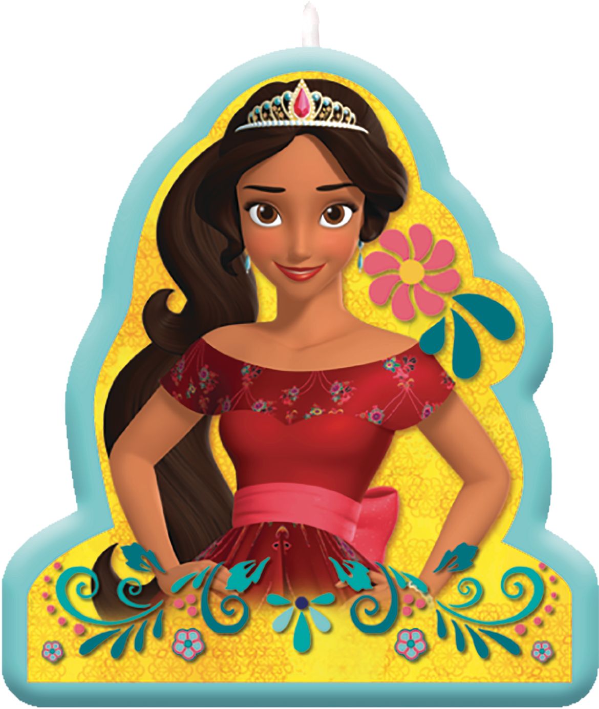 Disney Elena of Avalor Birthday Candles, 4-pc Front_Flat
