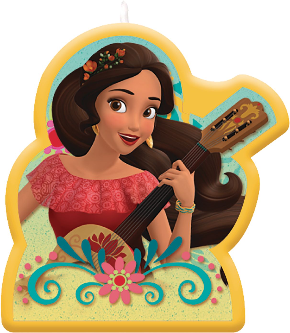 Disney Elena of Avalor Birthday Candles, 4-pc Front_Flat