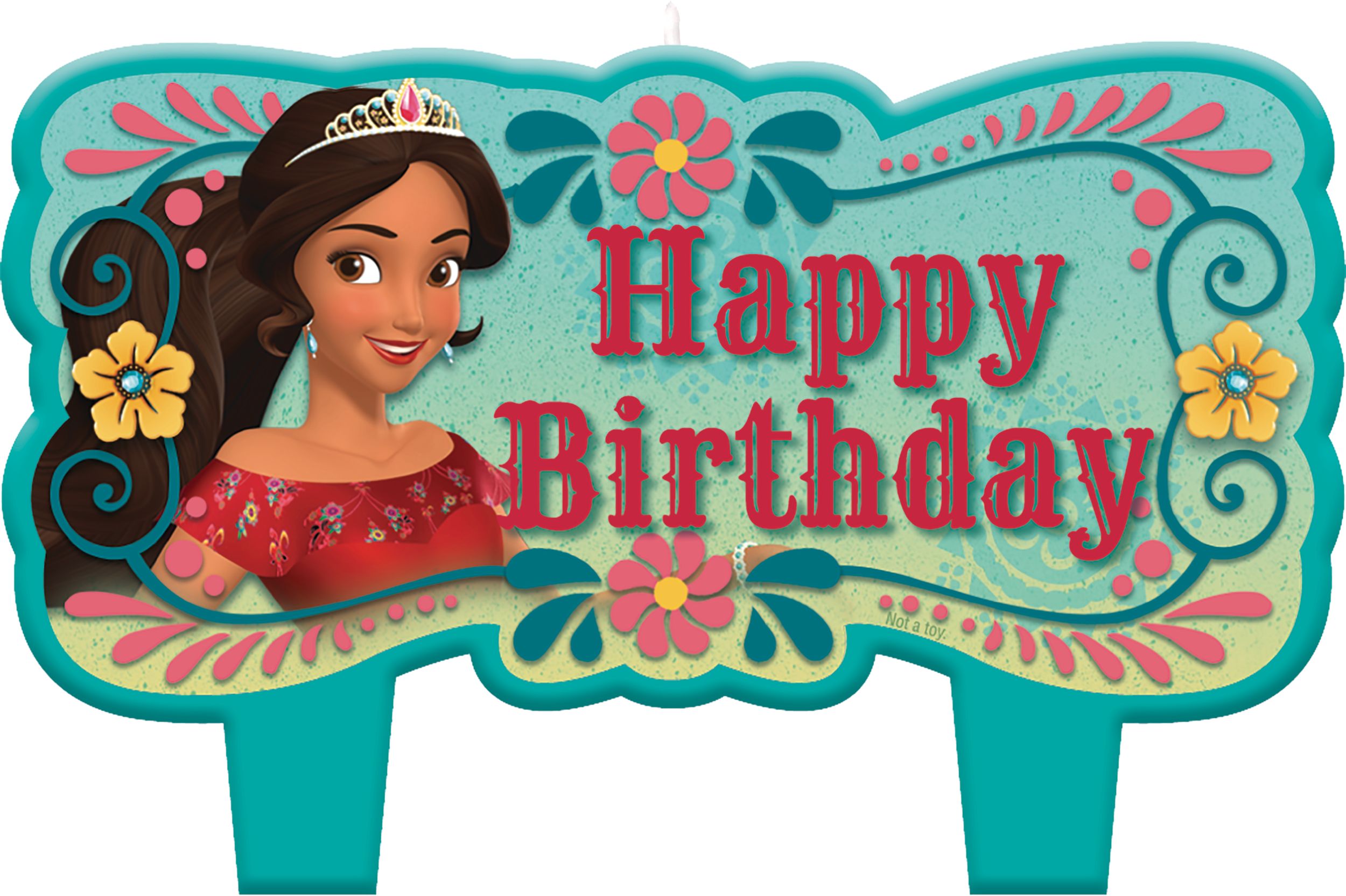 Disney Elena of Avalor Birthday Candles, 4-pc | Canadian Tire