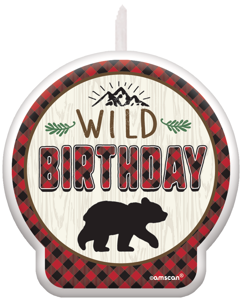 Little Lumberjack Birthday Candle Party City